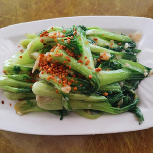 Taiwan Pechay with Garlic or Salted Fish